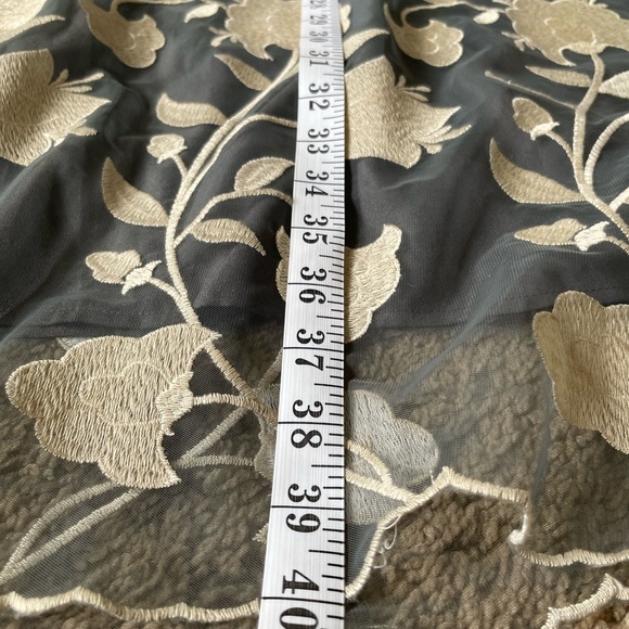 Sundance Sheer Floral Lace Embroidered Dress Women’s Size Small - Picture 4 of 8